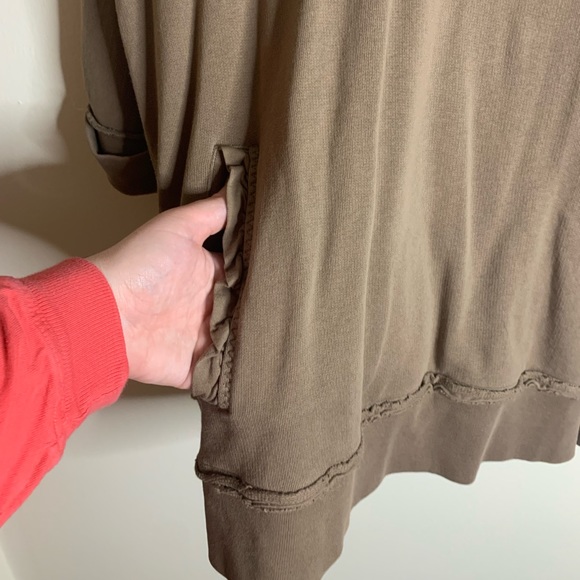 Soft Surroundings Taupe/Brown Peruvian Pullover - Picture 3 of 8